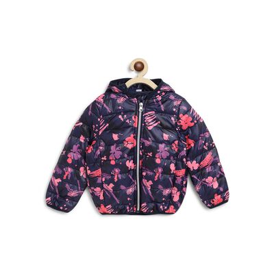 Printed Jacket with Hood